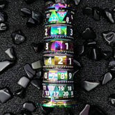 7-in-1 Rotating Tower Dice – Zinc Alloy Spinner Dice Multiple colors available